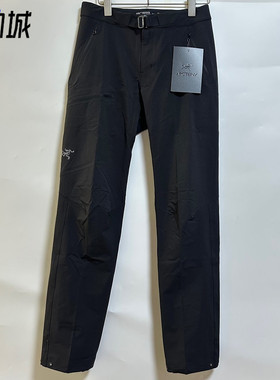现货Arcteryx始祖鸟GAMMA PANT 刺绣logo防风防雨直筒休闲裤 男款