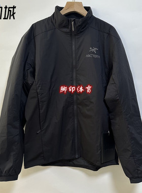 Arcteryx始祖鸟 Atom Jacket Logo字母刺绣户外防水保暖夹克 男款