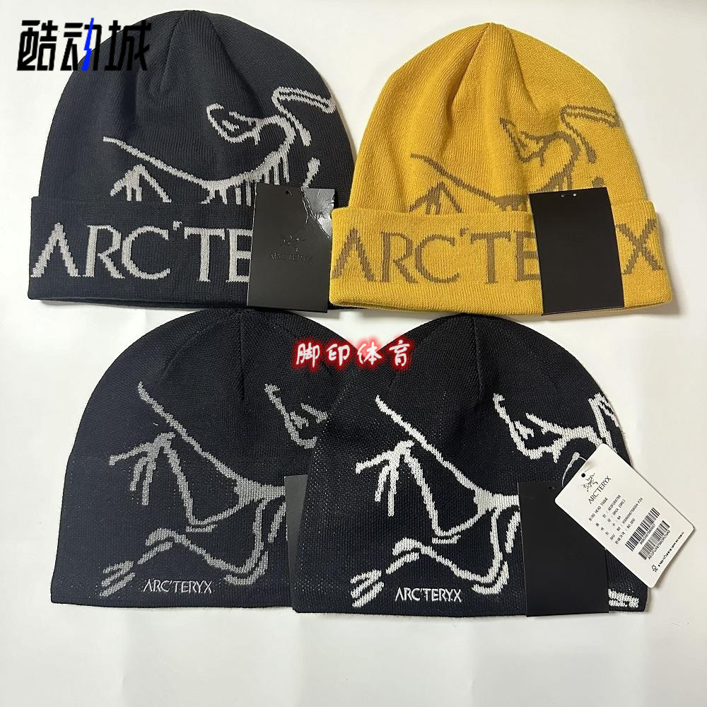 Arcteryx始祖鸟刺绣针织帽冷帽