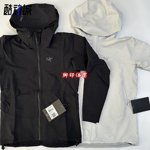 Arctery始祖鸟 Gamma hoody logo徽标 防风防水透气连帽夹克男款