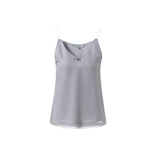 艺之卉醋纤真丝吊带桑蚕丝V领高级感内搭背心上衣25春夏新款