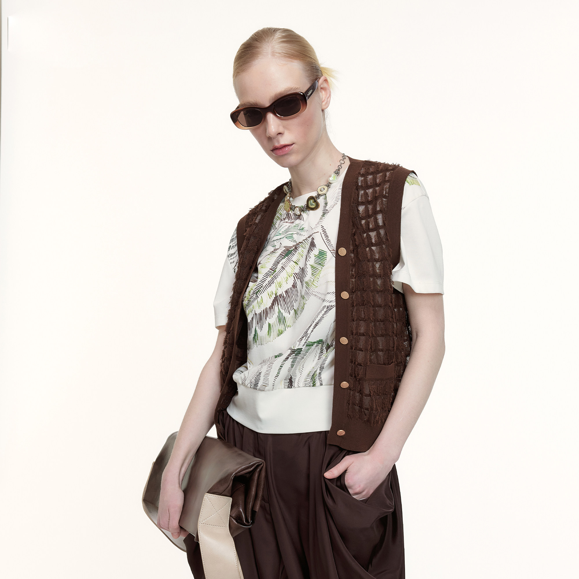 艺之卉艺术印花T恤25春新款