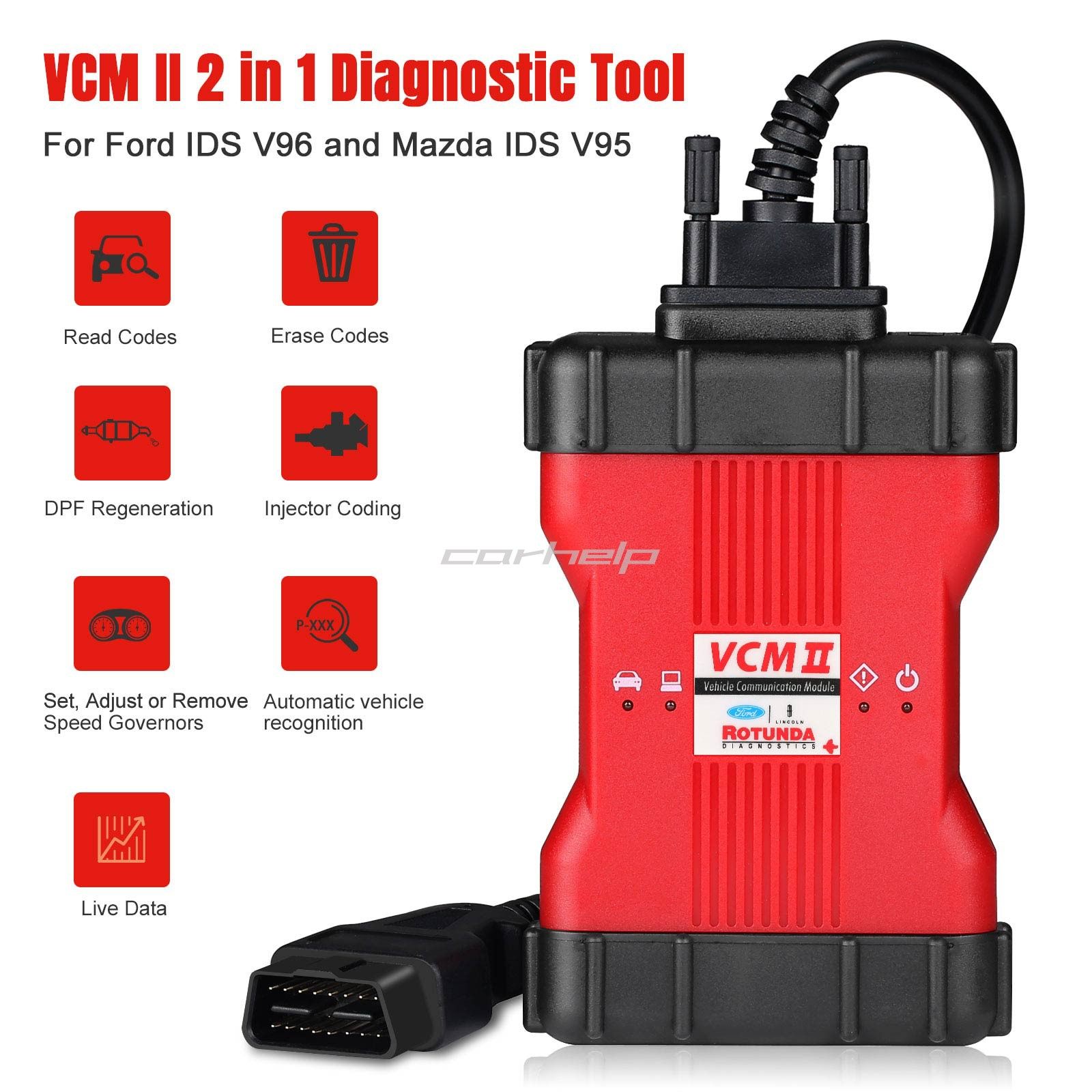 跨境 VCM2 WIFI FOR FORD IDS V131 MAZDA IDS V130 原厂1：1VCM3