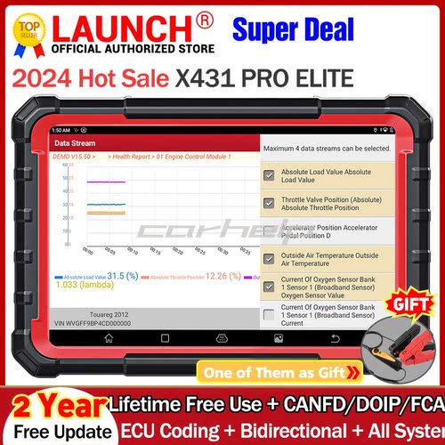 跨境批发LAUNCH X431 PRO ELITE PROS ELITE OBD2 scanner 全球版