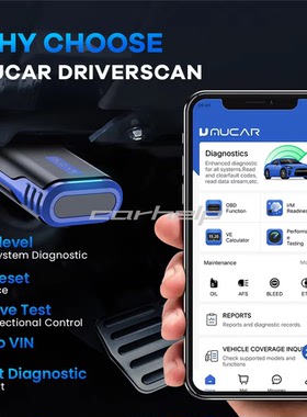 跨境批发 MUCAR Driverscan OBD2 Scanner Tool 一年免费升级....