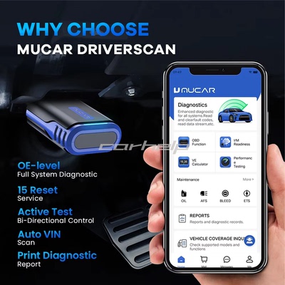 跨境批发 MUCAR Driverscan OBD2 Scanner Tool 一年免费升级....