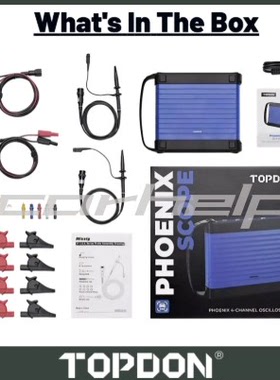 跨境批发 Topdon Phoenix 4 Channel Osciliscope
