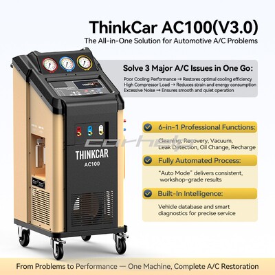 ThinkCar AC100 PRO A/C Refrigerant Air Conditioning Filling