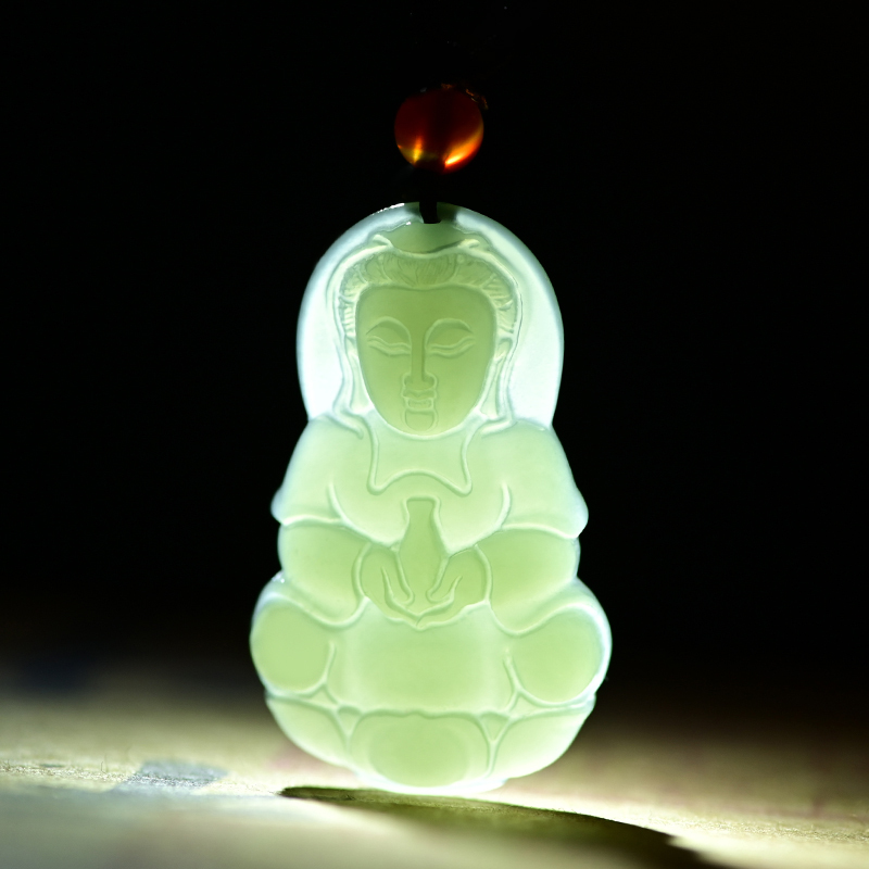 天然玉石天然玉石玉观音批发价