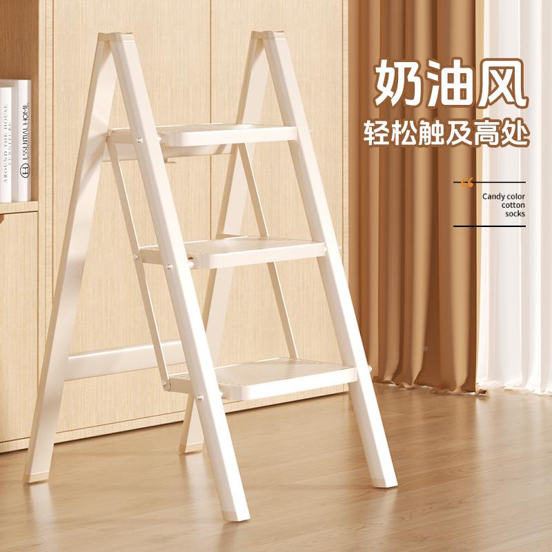 缩家用梯子SDL-02加厚折字梯叠梯多功能人梯室内爬便携伸梯凳楼铝