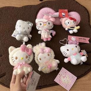 日本代购哈喽kitty KT甜心小猫包包挂件书包挂饰可爱公仔玩偶礼物