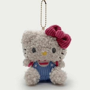 日本哈喽kitty小卷毛包包挂件