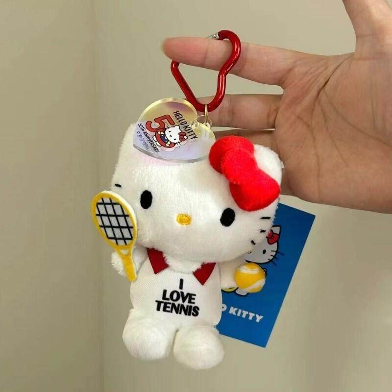 日本正版哈喽kitty网球包包挂件