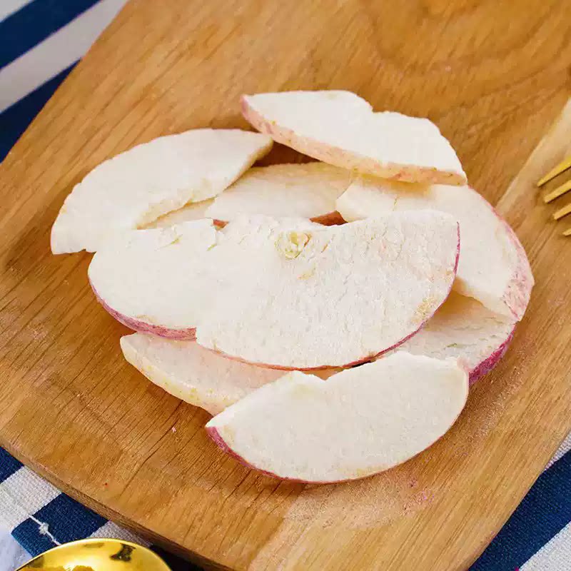 纯冻干苹果片 脱水冻干苹果脆 网红水果冻干休闲零食1