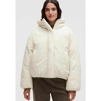 代购lululemon露露乐蒙女士羽绒服保暖外套防风设计带帽保暖