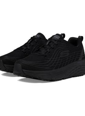 海外代购Skechers/斯凯奇女士时尚休闲鞋防滑透气圆头系带通勤