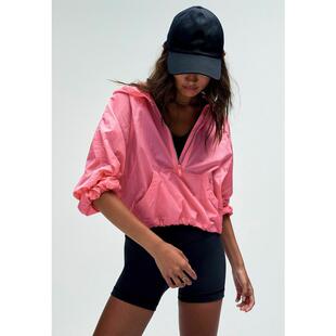 代购lululemon露露乐蒙女士风衣防风防水透气可调节帽子