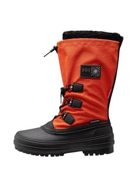 代购Helly Hansen海丽汉森男士雪地靴保暖防滑防水耐磨橙色黑色
