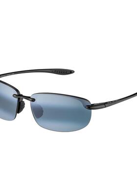 代购MauiJim男女太阳镜防紫外线偏光抗眩光清晰视野无框黑色