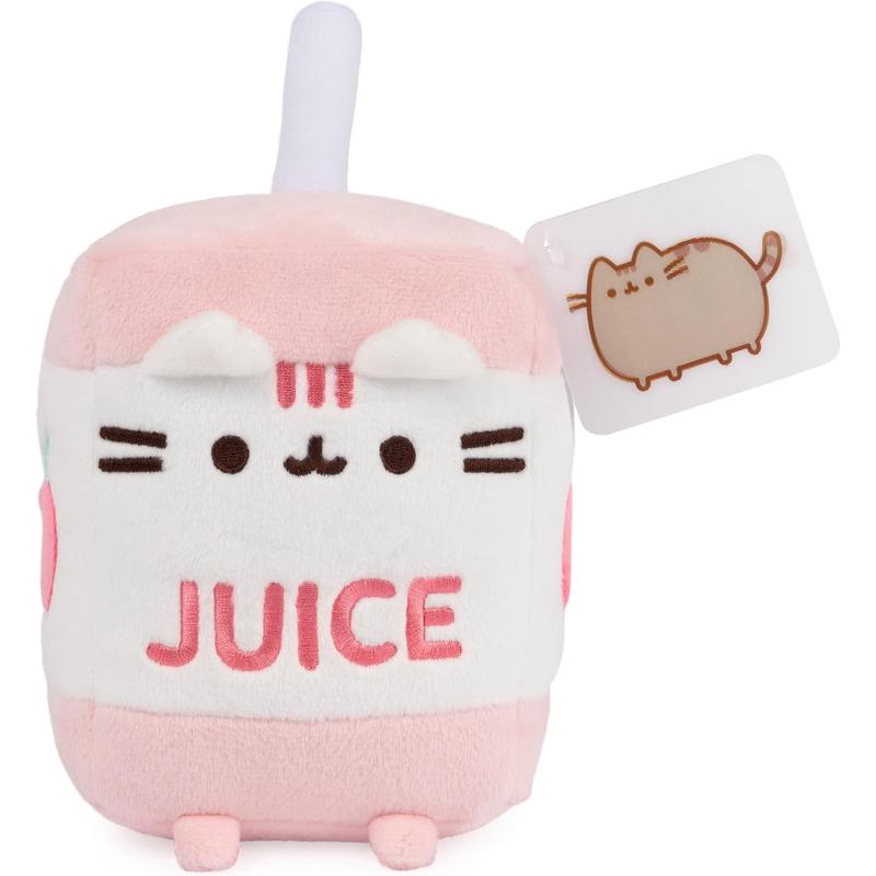 代购代购GUND Pusheen泡泡茶杯布偶猫毛绒玩具6英寸软萌可爱猫玩