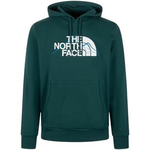 北面男式 THE NORTH FACE 純色簡約風(fēng) 連帽衛(wèi)衣休閑百搭基礎(chǔ)款