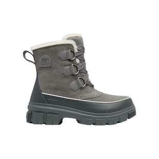 代购SOREL女士雪地靴保暖防滑耐磨舒适系带毛绒内衬厚底金属扣环