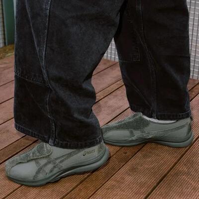 代购ASICS Lifewalker Heritage x Billys亚瑟士联名款一脚蹬跑鞋