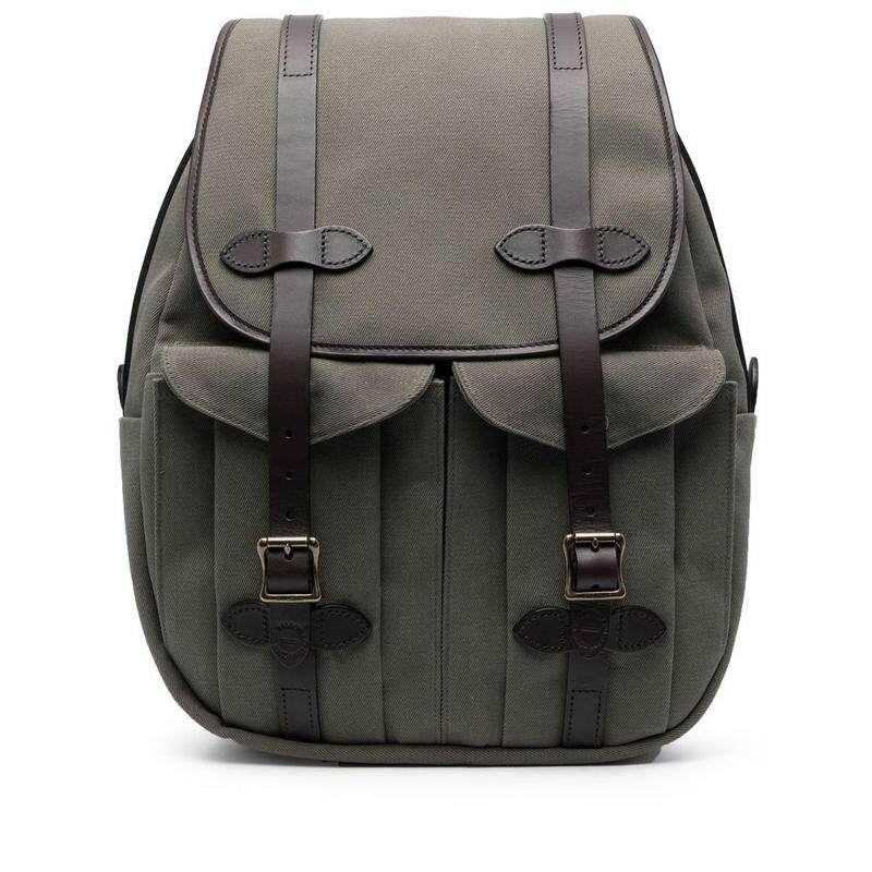 代购Filson Rugged男士双肩包耐用防水多口袋可调节肩带帆布材质