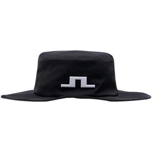代购JLindeberg金林德伯格男士帽子防晒遮阳黑色透气户外