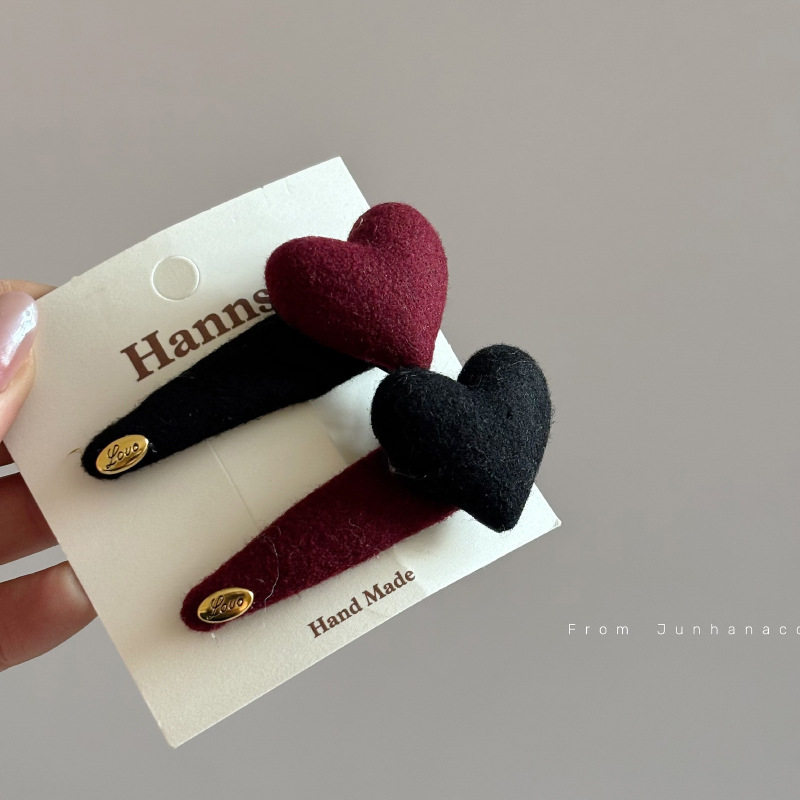 洋气爱心撞色色bb夹发夹金标简约刘海夹侧边夹发饰,饰品/流行首饰/时尚饰品新,发饰,淘宝优惠券,粉丝福利购,淘宝优惠卷