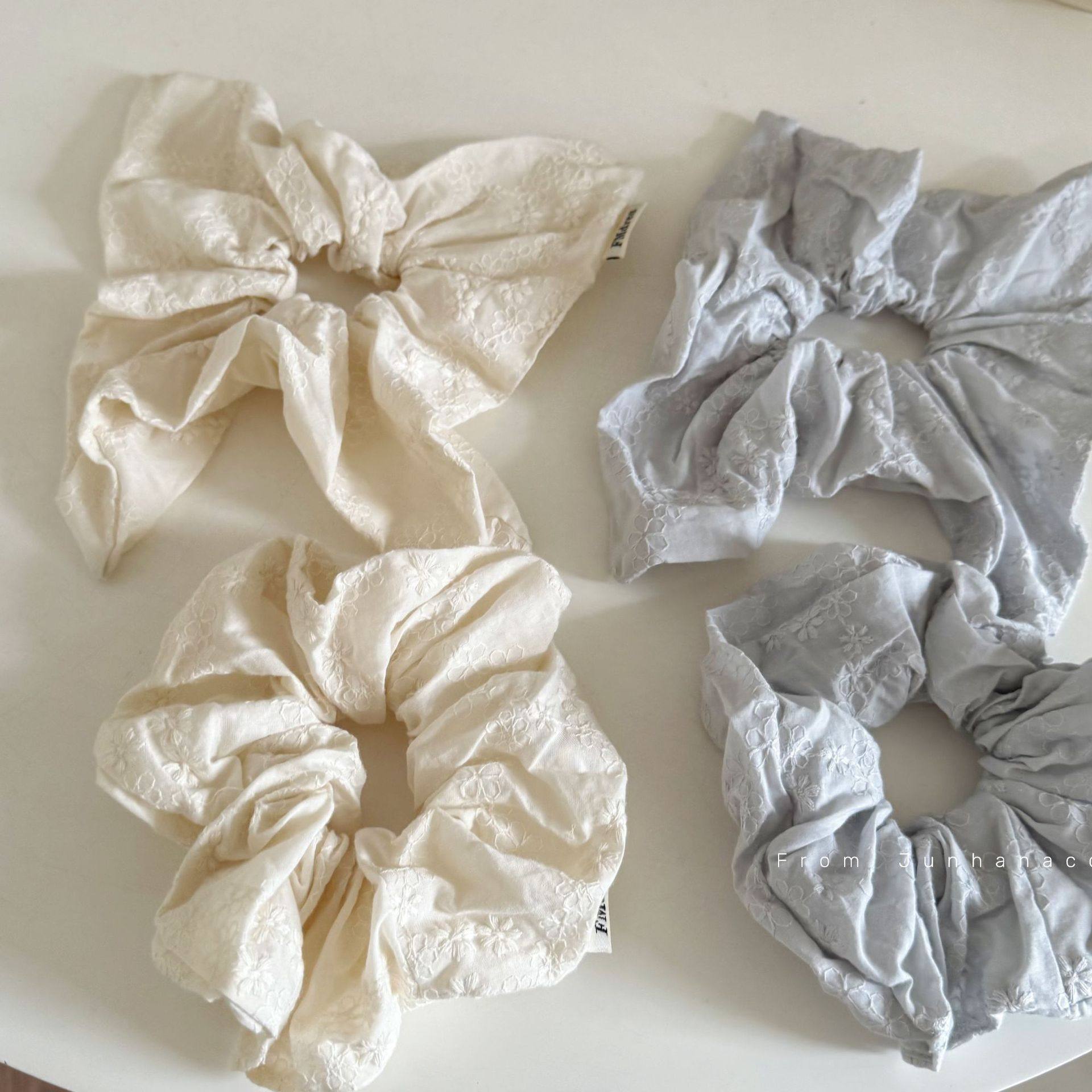 刺绣花朵蝴简约纯色大肠发圈发绳森系少女文艺复古百搭头绳发饰,饰品/流行首饰/时尚饰品新,发饰,淘宝优惠券,粉丝福利购,淘宝优惠卷