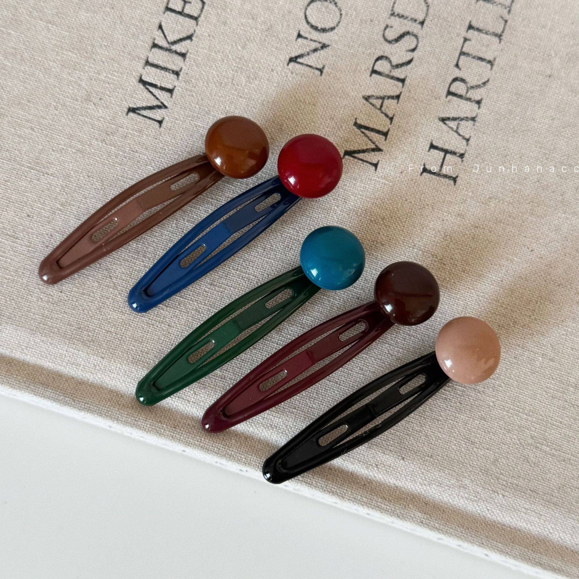 韩国新款彩色球球发夹女侧边刘海夹碎发bb夹公主头夹子头饰发饰,饰品/流行首饰/时尚饰品新,发饰,淘宝优惠券,粉丝福利购,淘宝优惠卷