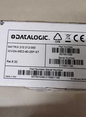 议价议价DatalogicMatrix210-212-000固定式二维扫描读码器
