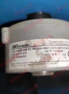 议价替代BEI编码器HS35F-100-R2-SS-1024-ABZC-5V/V-SM18-EX-S