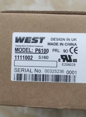 议价正品 英国WEST温控器P6100-1111002 询价商品