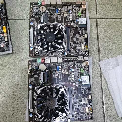 议价ZA-8700P工控主板 板载带U主板成色好功能正常使用