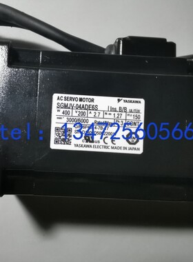 议价安川伺服电机SGM-02A3B4SPL 质保一年 拍前询价