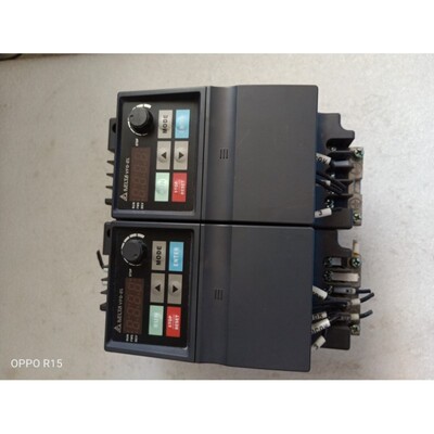 议价台达变频器,VFD007EL43A,0.75KW.成色89新