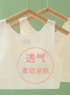女童内衣一阶段小背心三四年级小学生发育期10岁儿童女孩内穿文胸