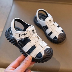 软底宝宝鞋 潮童凉鞋 防撞包头儿童运动凉鞋 男童鞋 子 男2025年夏新款