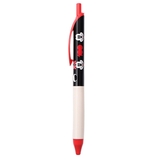 【迪士尼喜笑欢颜】日本国誉KOKUYO中性笔按动式速干0.5mm子弹头学生用考试刷题卡通日系顺滑黑笔