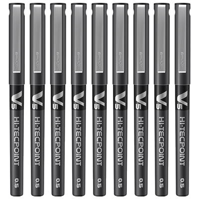 百乐笔直液式走珠笔中性笔彩色