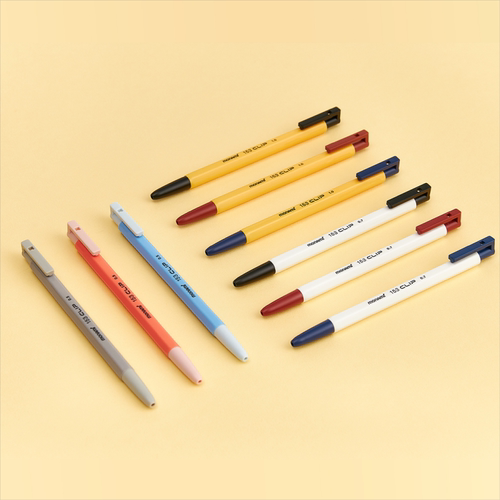 慕那美153CLIP六角刷题圆珠笔