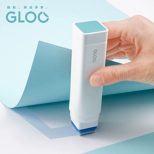 国誉固体胶GLOO变色胶棒直角胶