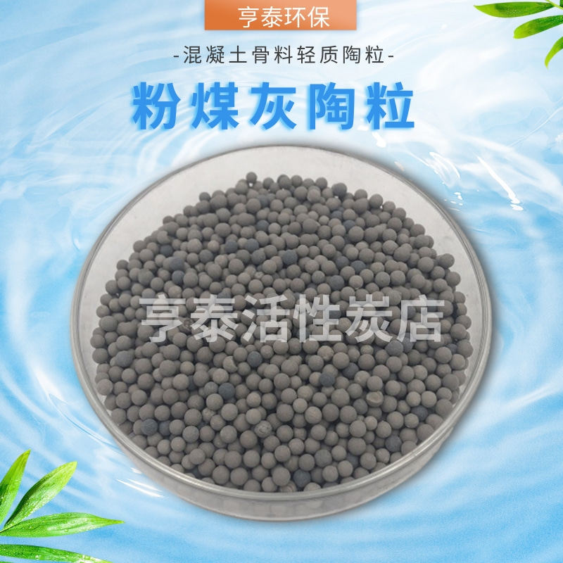 试验粉煤灰陶粒滤料混凝土建筑骨料轻质保温隔热学生实验炼油滤油