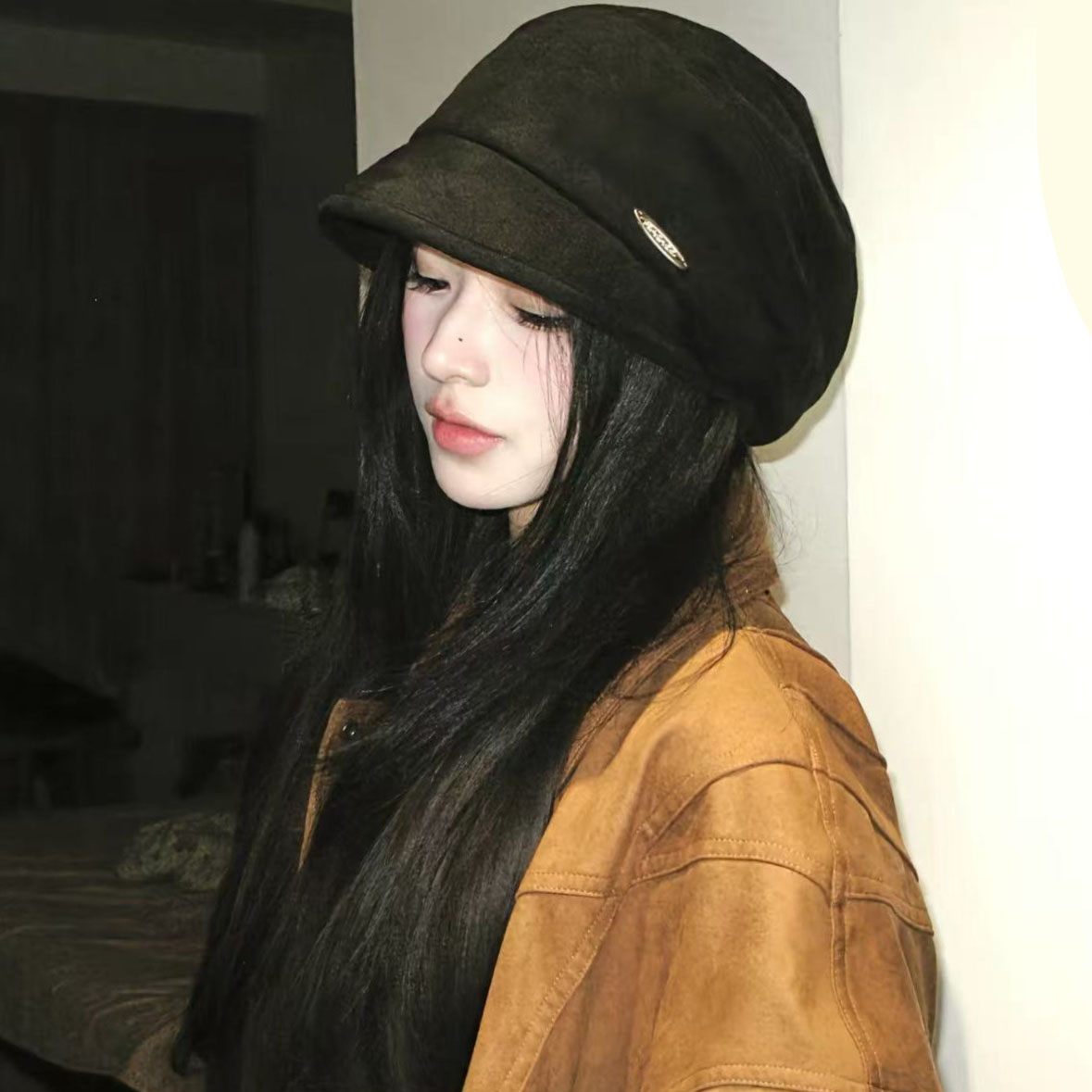 渔夫堆堆帽！大版型有堆堆感冷帽