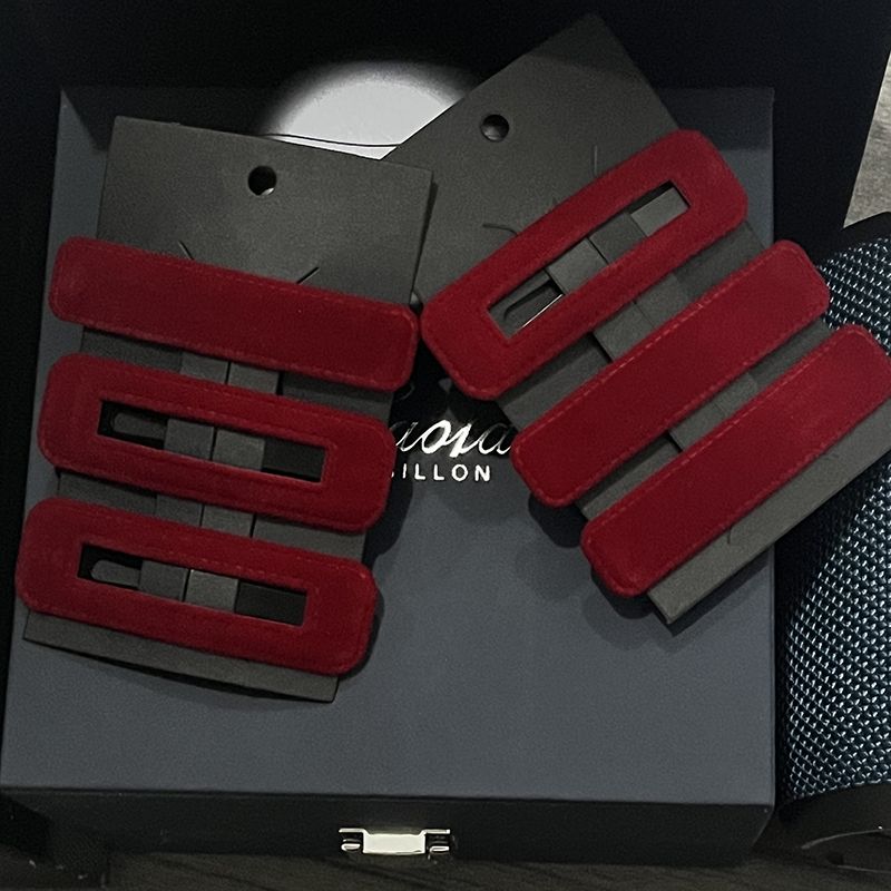 新款气质安可拉红无痕发卡