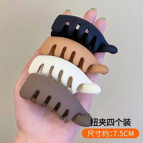 香蕉夹竖夹小号发量少高马尾发夹女夏季头发抓夹后脑勺扭扭夹发卡
