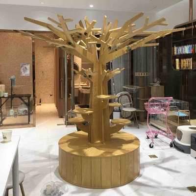 大树猫爬架猫跳台树形层架