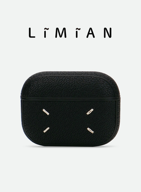 里面LM｜马潮吉拉系列真皮AirPods123代AirPodspro123代耳机壳定制保护套刻字定制可爱卡通不撞壳治愈情侣